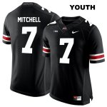 Youth NCAA Ohio State Buckeyes Teradja Mitchell #7 College Stitched Authentic Nike White Number Black Football Jersey KZ20S75WL